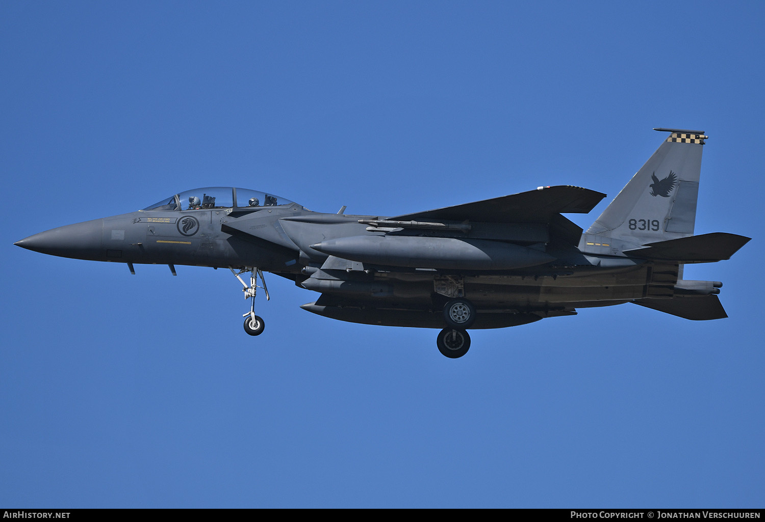 Aircraft Photo of 8319 | Boeing F-15SG Strike Eagle | Singapore - Air Force | AirHistory.net #490649