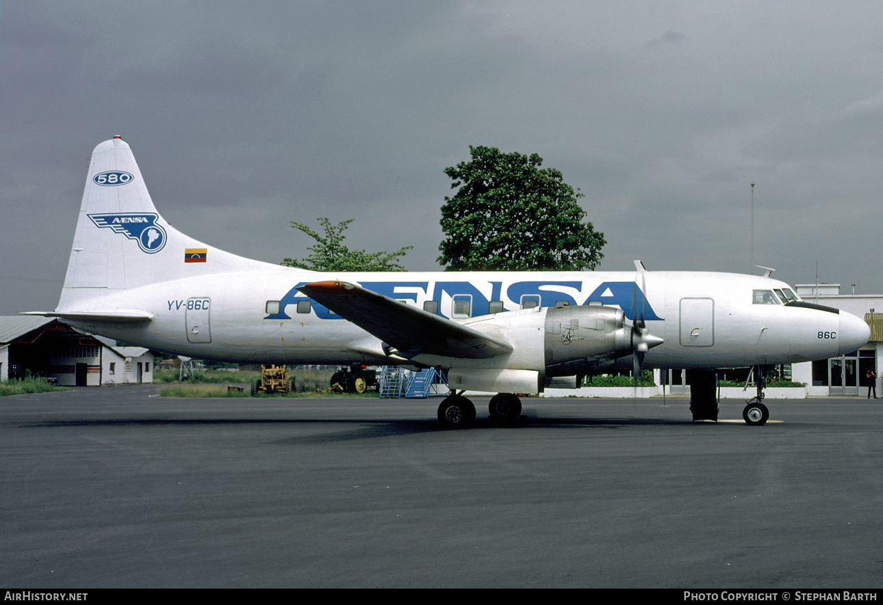 Aircraft Photo of YV-86C | Convair 580 | Avensa - Aerovías Venezolanas | AirHistory.net #490650