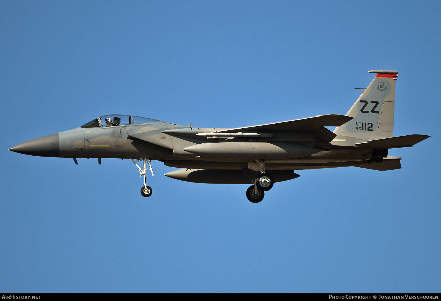 Aircraft Photo of 85-0112 / AF85-112 | McDonnell Douglas F-15C Eagle | USA - Air Force | AirHistory.net #490652