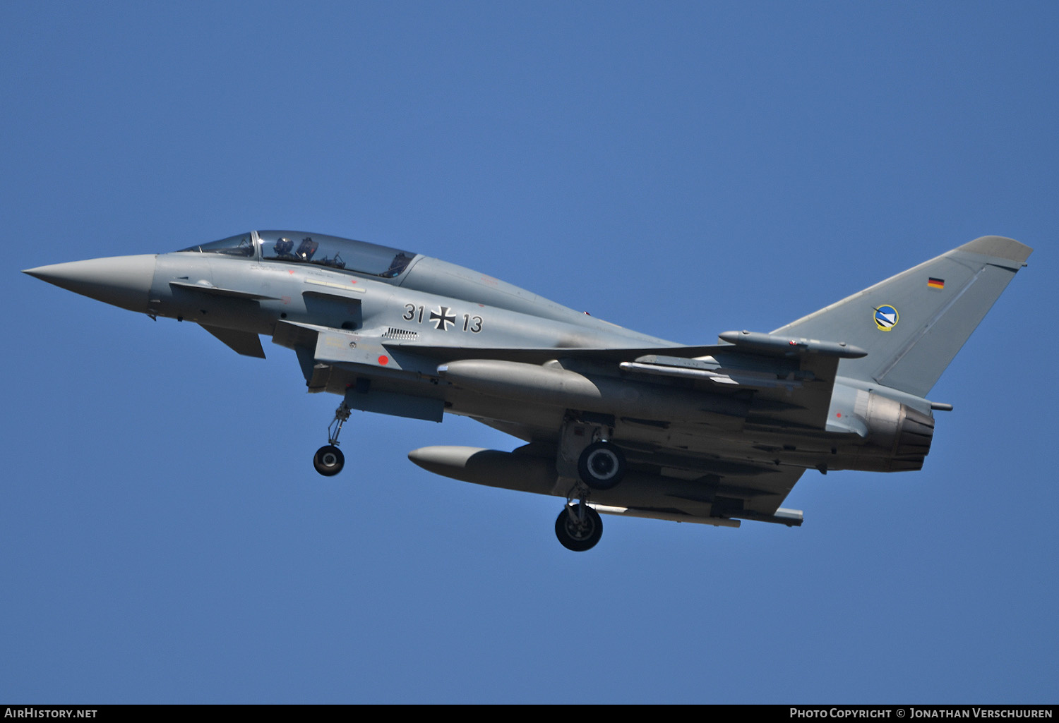 Aircraft Photo of 3113 | Eurofighter EF-2000 Typhoon T | Germany - Air Force | AirHistory.net #490664