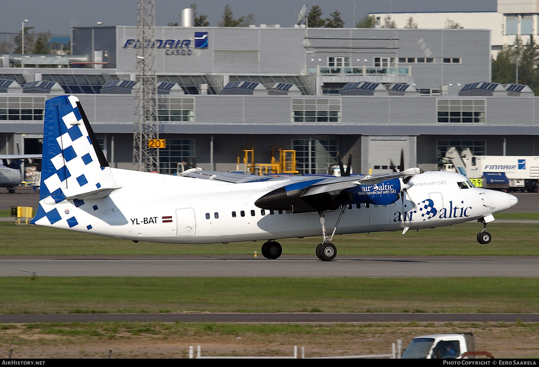 Aircraft Photo of YL-BAT | Fokker 50 | AirBaltic | AirHistory.net #490673