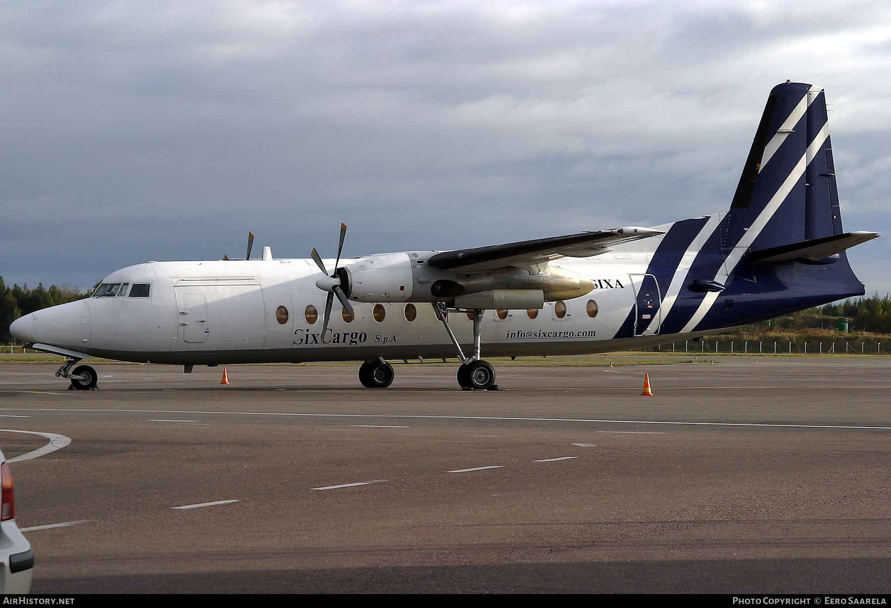 Aircraft Photo of I-SIXA | Fokker F27-500/RF Friendship | SixCargo | AirHistory.net #490681