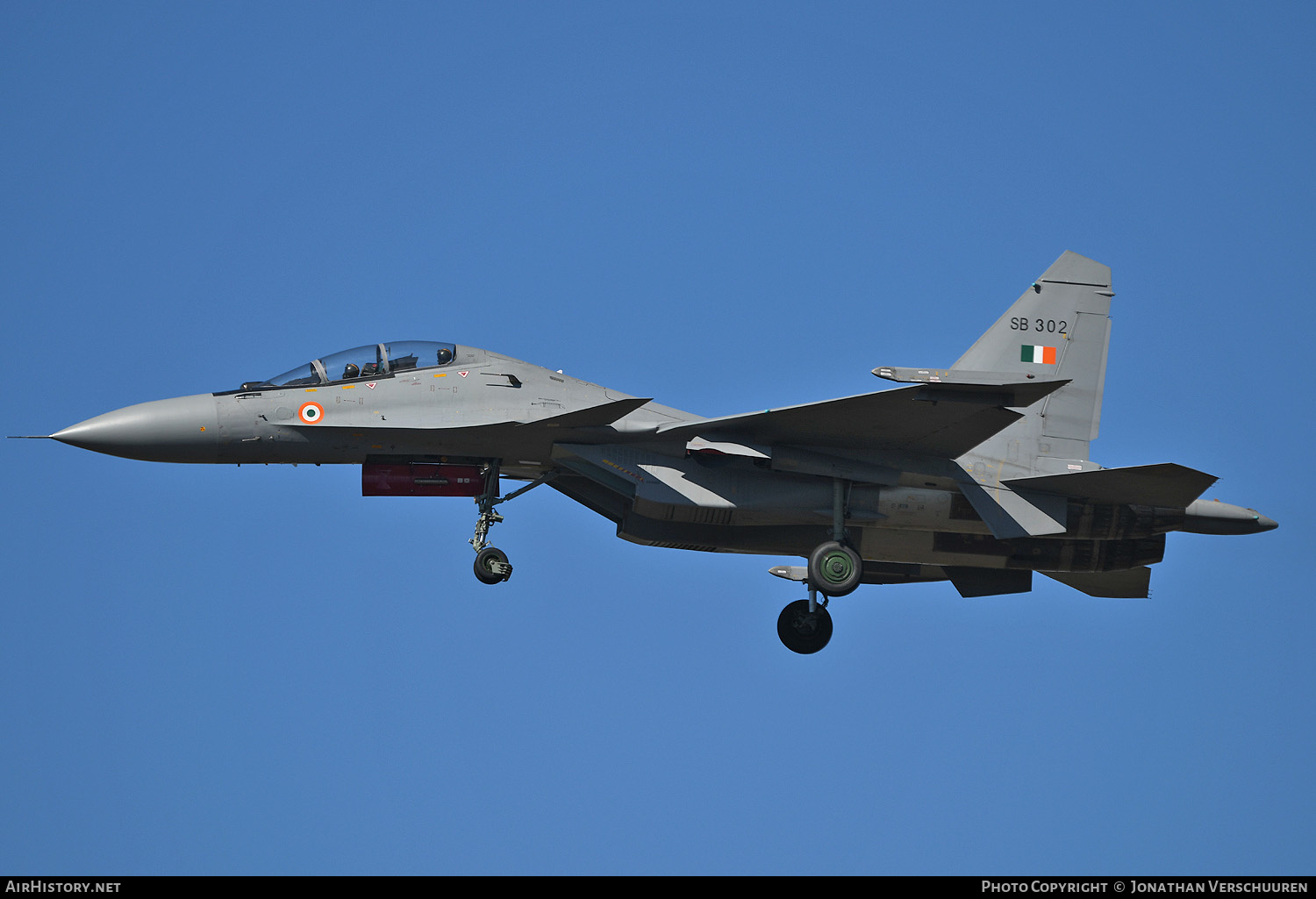 Aircraft Photo of SB302 | Sukhoi Su-30MKI-3 | India - Air Force | AirHistory.net #490697