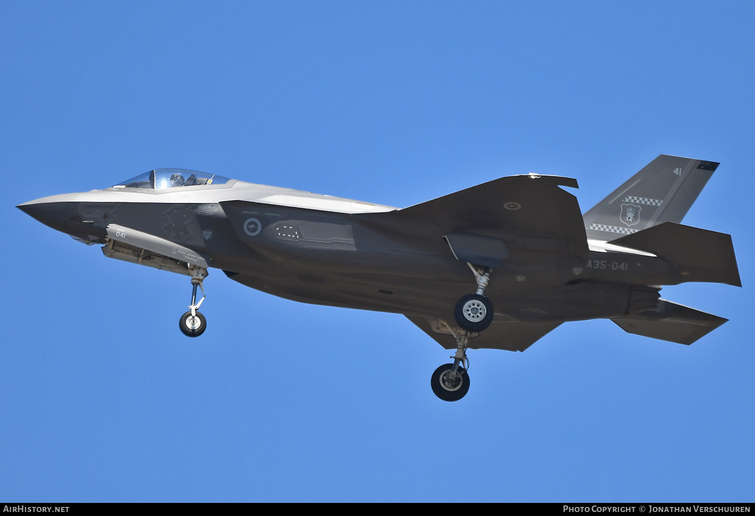 Aircraft Photo of A35-041 | Lockheed Martin F-35A Lightning II | Australia - Air Force | AirHistory.net #490699