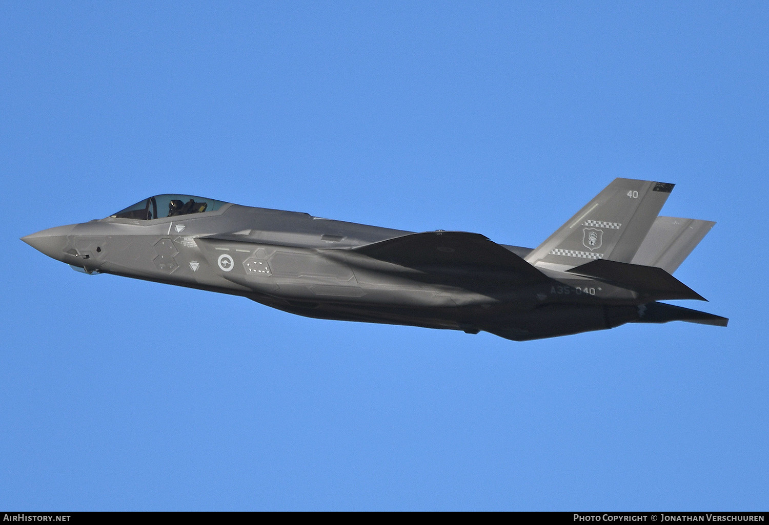 Aircraft Photo of A35-040 | Lockheed Martin F-35A Lightning II | Australia - Air Force | AirHistory.net #490703