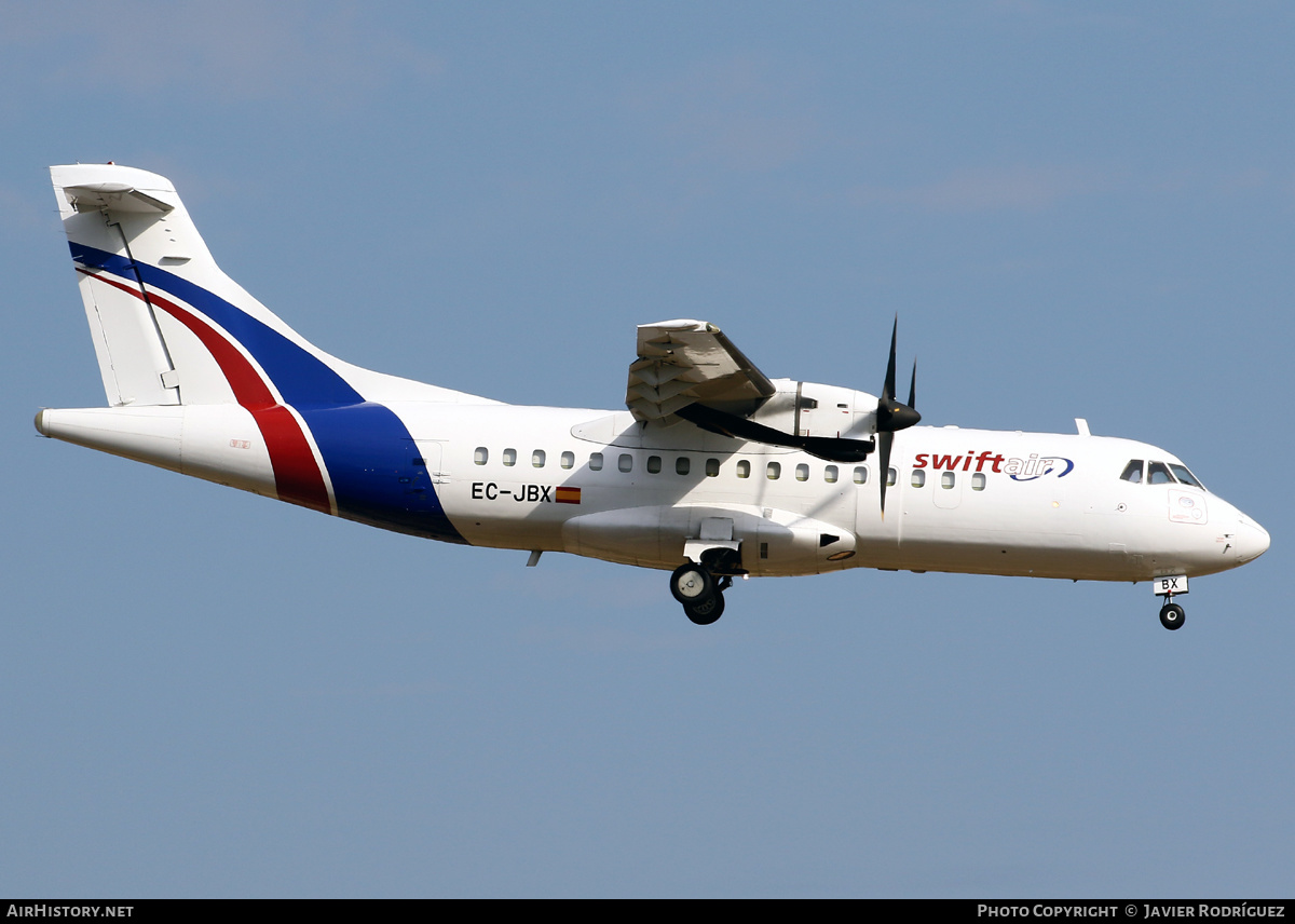 Aircraft Photo of EC-JBX | ATR ATR-42-300 | Swiftair | AirHistory.net #490712