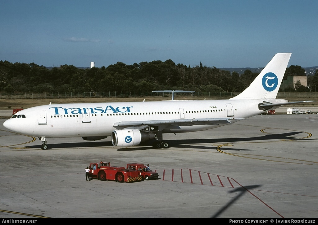 Aircraft Photo of EI-TLB | Airbus A300B4-2C | TransAer International Airlines | AirHistory.net #490726