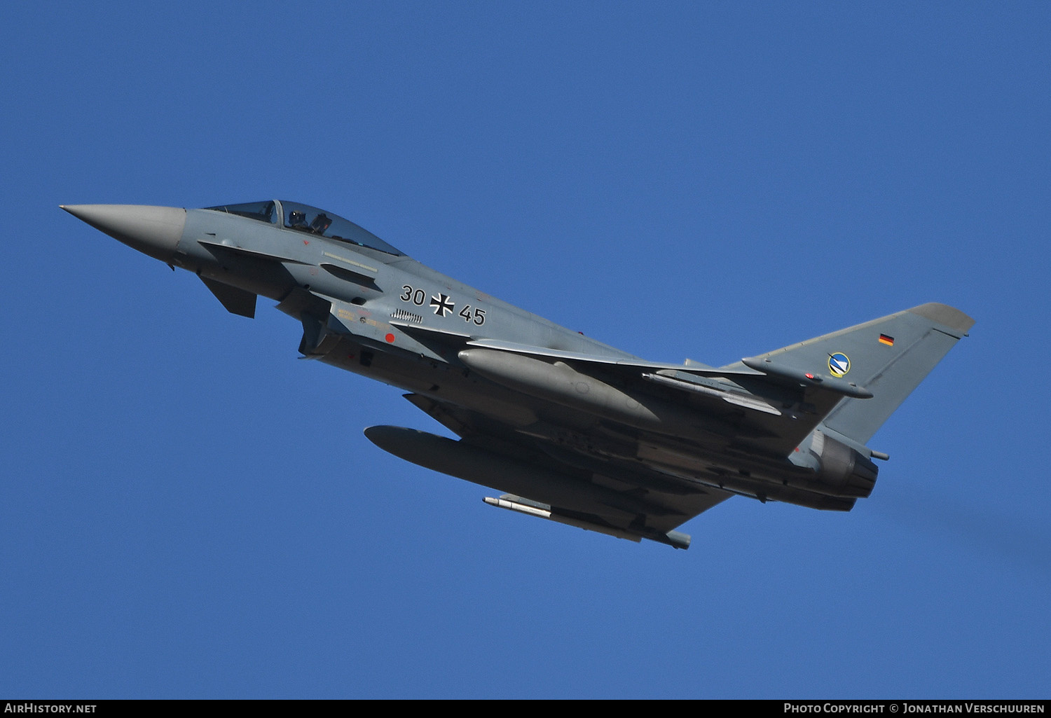 Aircraft Photo of 3045 | Eurofighter EF-2000 Typhoon | Germany - Air Force | AirHistory.net #490727