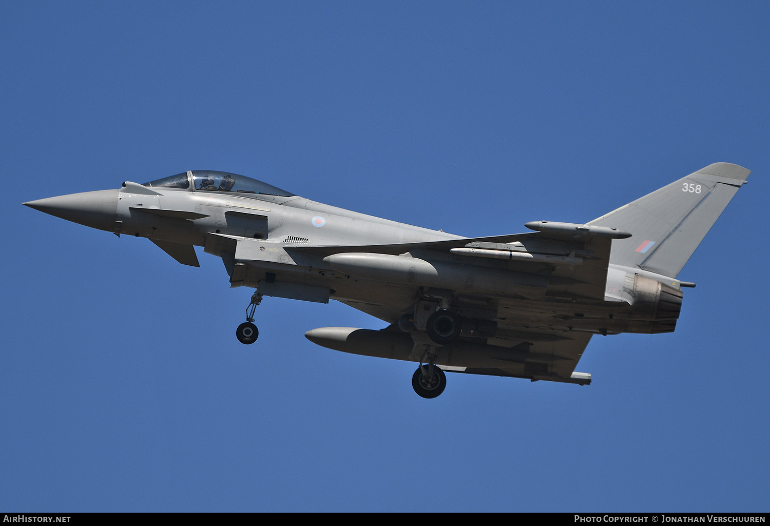 Aircraft Photo of ZK358 | Eurofighter EF-2000 Typhoon FGR4 | UK - Air Force | AirHistory.net #490738