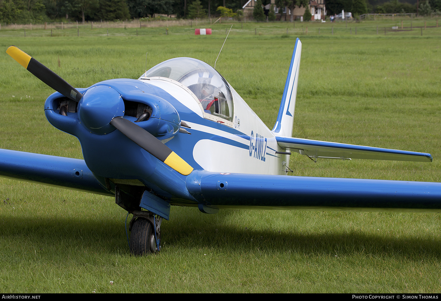 Aircraft Photo of G-AWLZ | Sportavia-Fournier RF-4D | AirHistory.net #490741