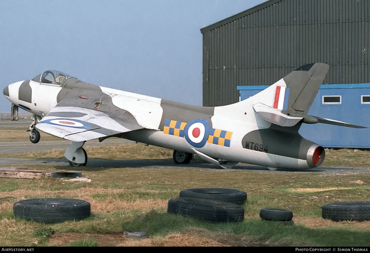 Aircraft Photo of WT694 | Hawker Hunter F1 | UK - Air Force | AirHistory.net #490742