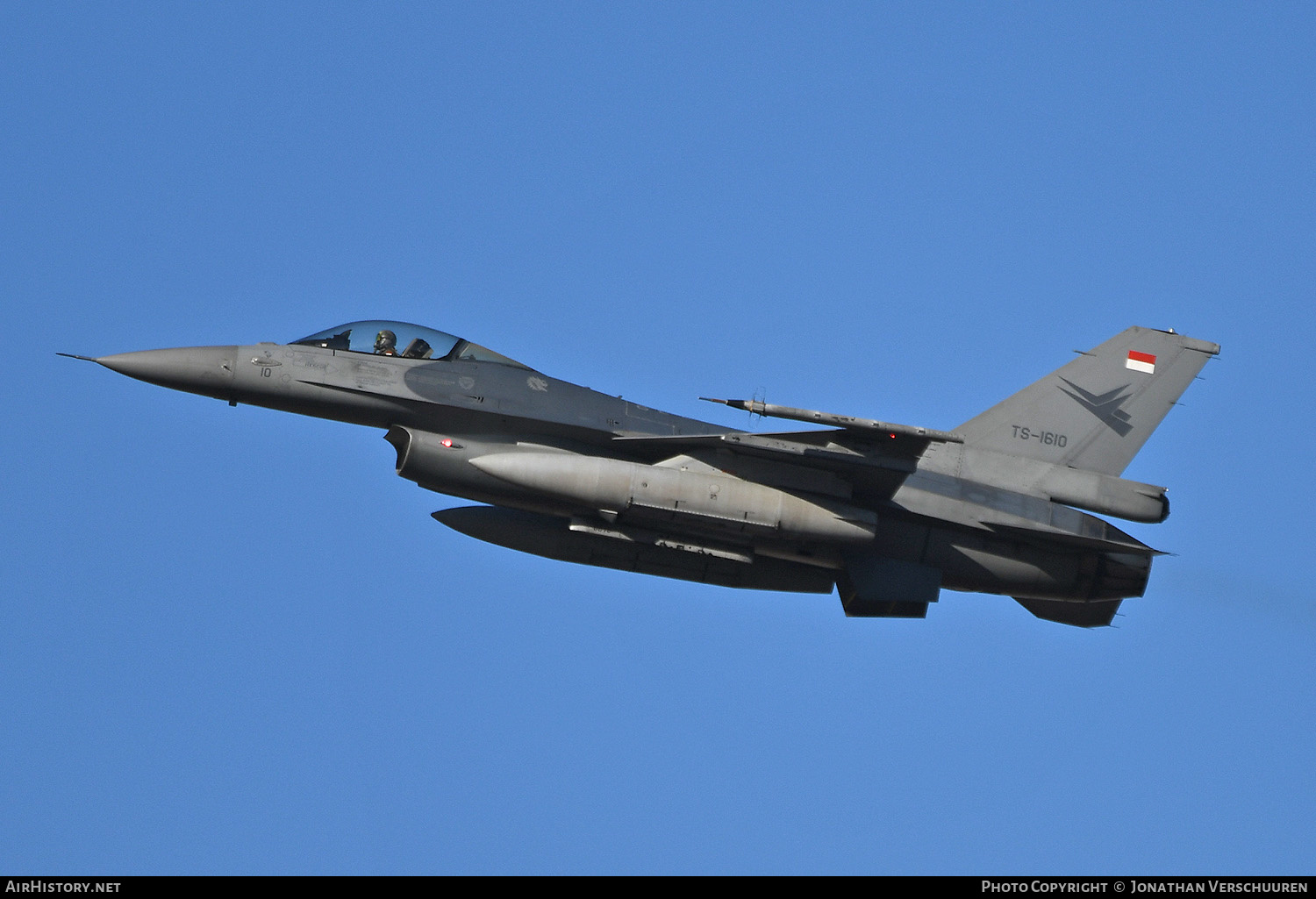 Aircraft Photo of TS-1610 | General Dynamics F-16AM Fighting Falcon | Indonesia - Air Force | AirHistory.net #490747