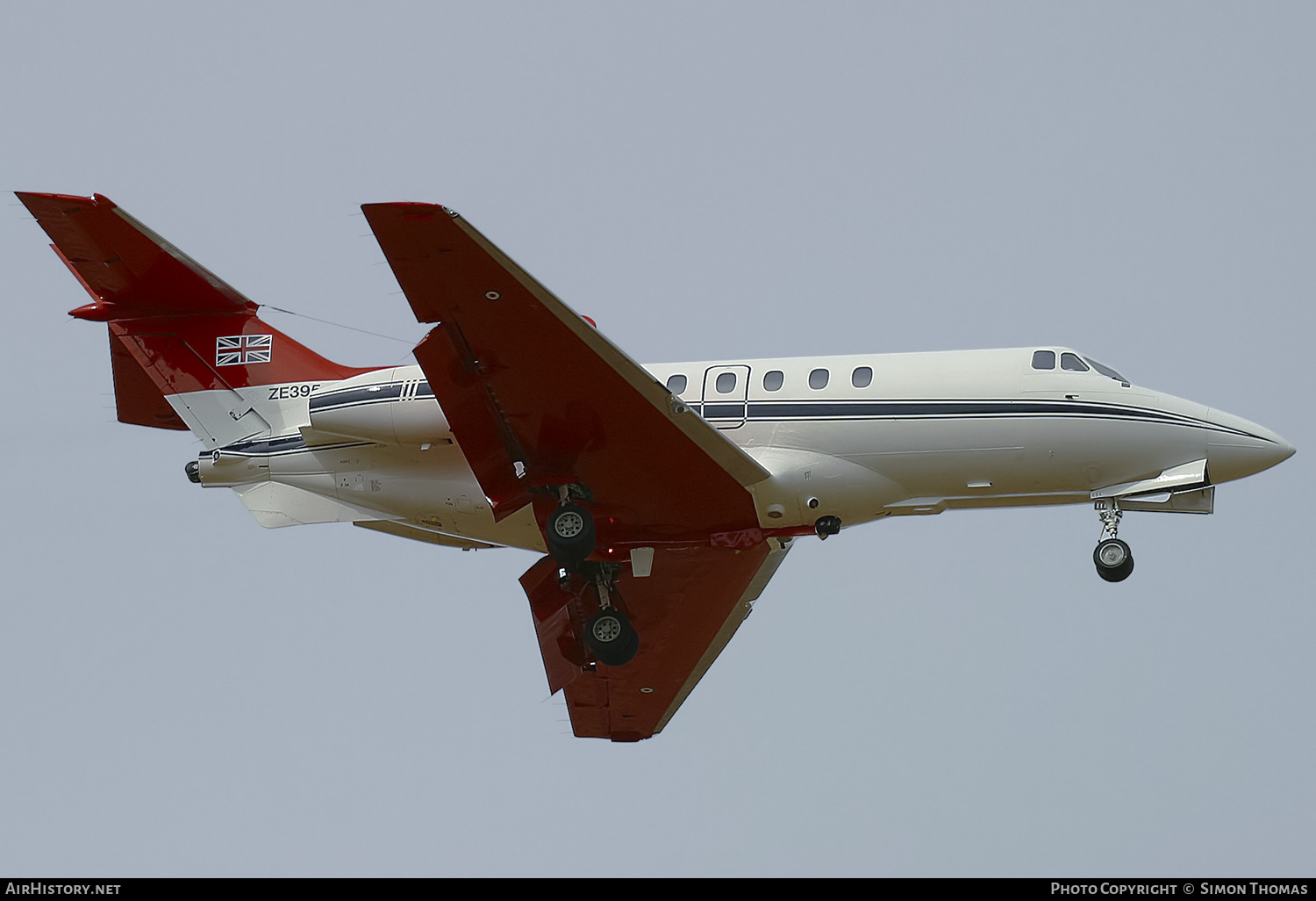 Aircraft Photo of ZE395 | British Aerospace HS-125 CC3 (HS-125-700B) | UK - Air Force | AirHistory.net #490748