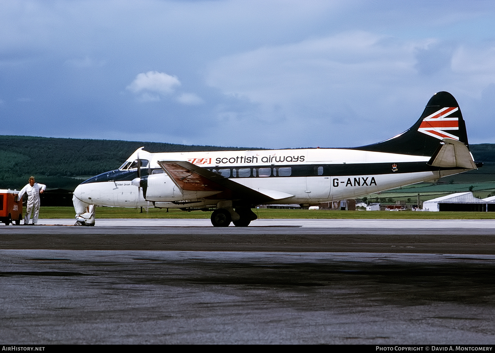 Aircraft Photo of G-ANXA | De Havilland D.H. 114 Heron 1 | BEA Scottish Airways - British European Airways | AirHistory.net #490752