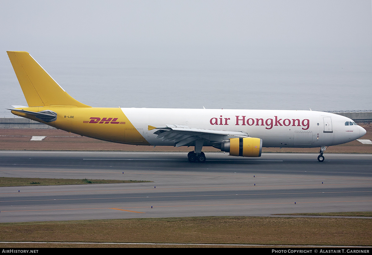 Aircraft Photo of B-LDE | Airbus A300F4-605R | Air Hong Kong | AirHistory.net #490768