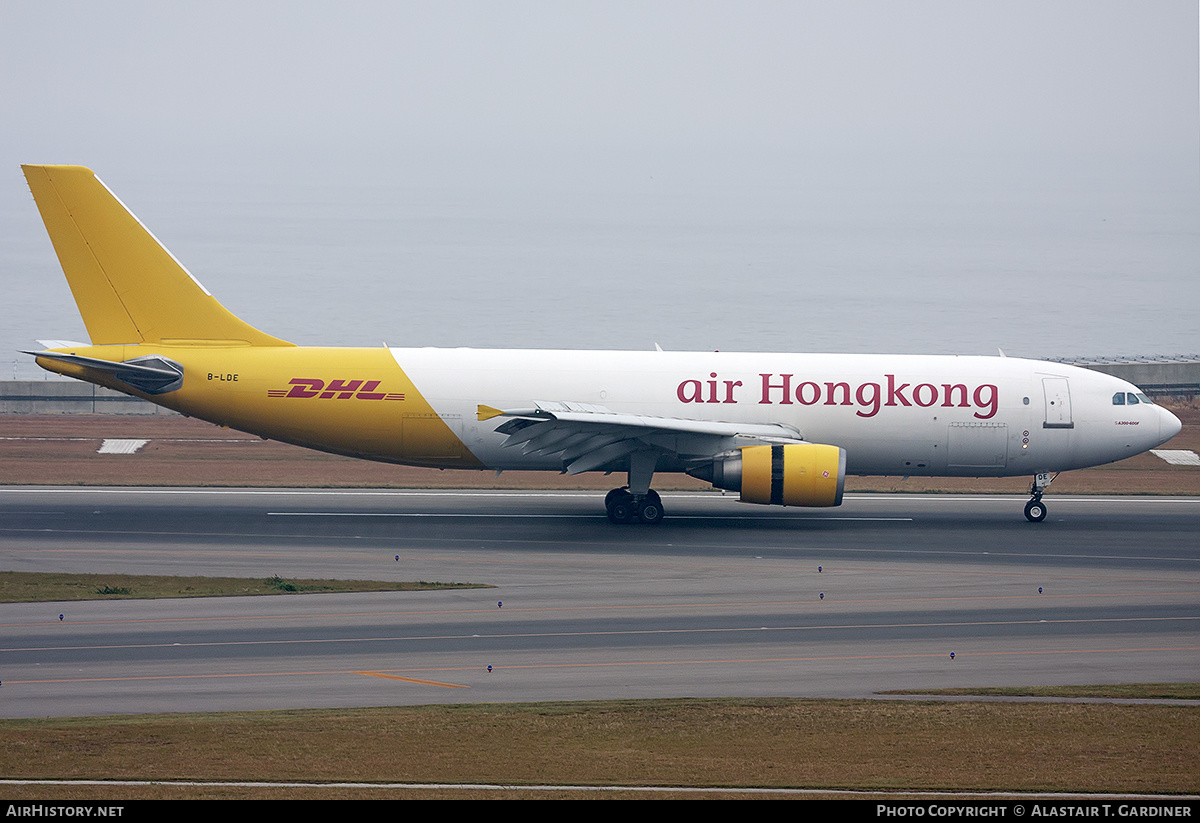 Aircraft Photo of B-LDE | Airbus A300F4-605R | Air Hong Kong