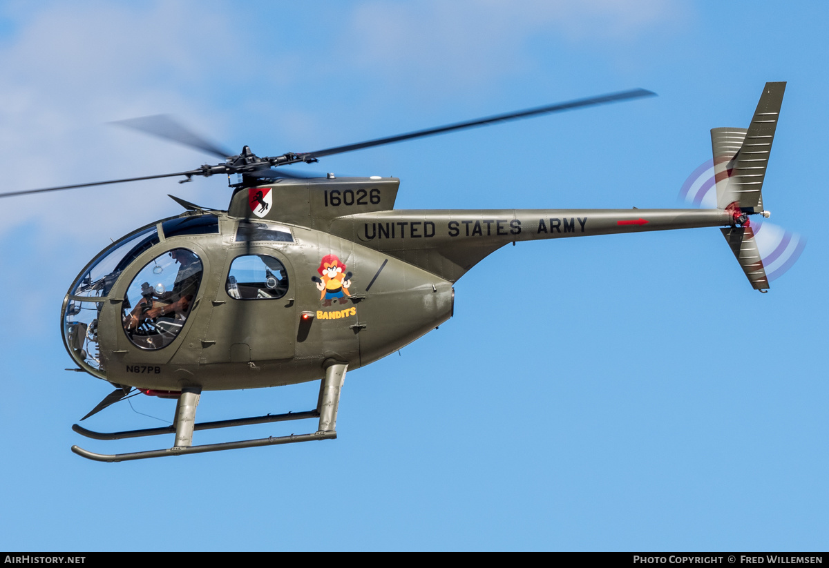 Aircraft Photo of N67PB | Hughes OH-6A Cayuse (369A) | USA - Army | AirHistory.net #490769