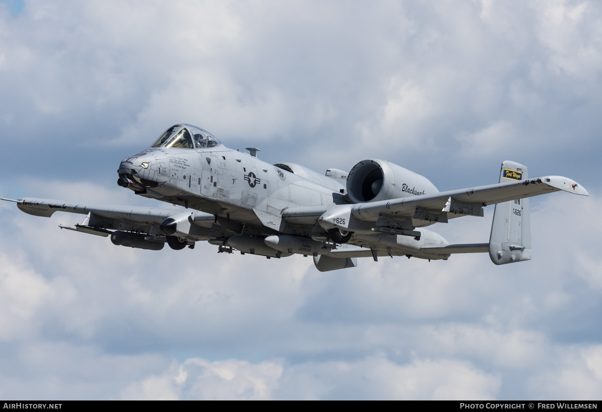 Aircraft Photo of 78-0626 / AF78-626 | Fairchild A-10C Thunderbolt II | USA - Air Force | AirHistory.net #490770
