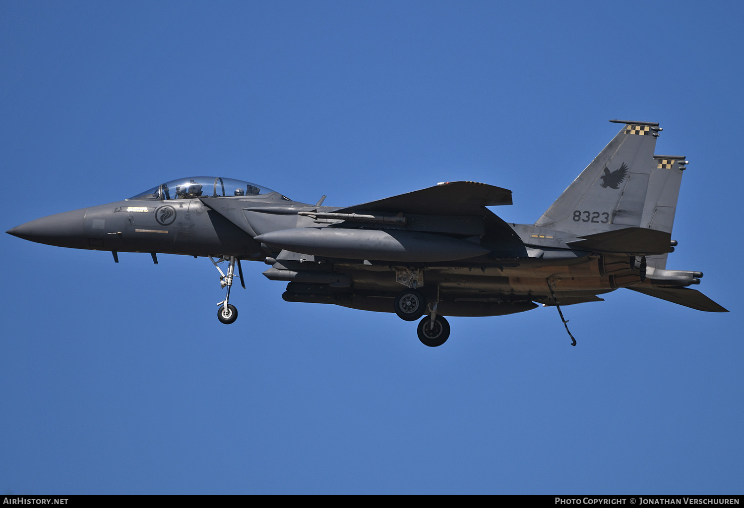 Aircraft Photo of 8323 | Boeing F-15SG Strike Eagle | Singapore - Air Force | AirHistory.net #490772