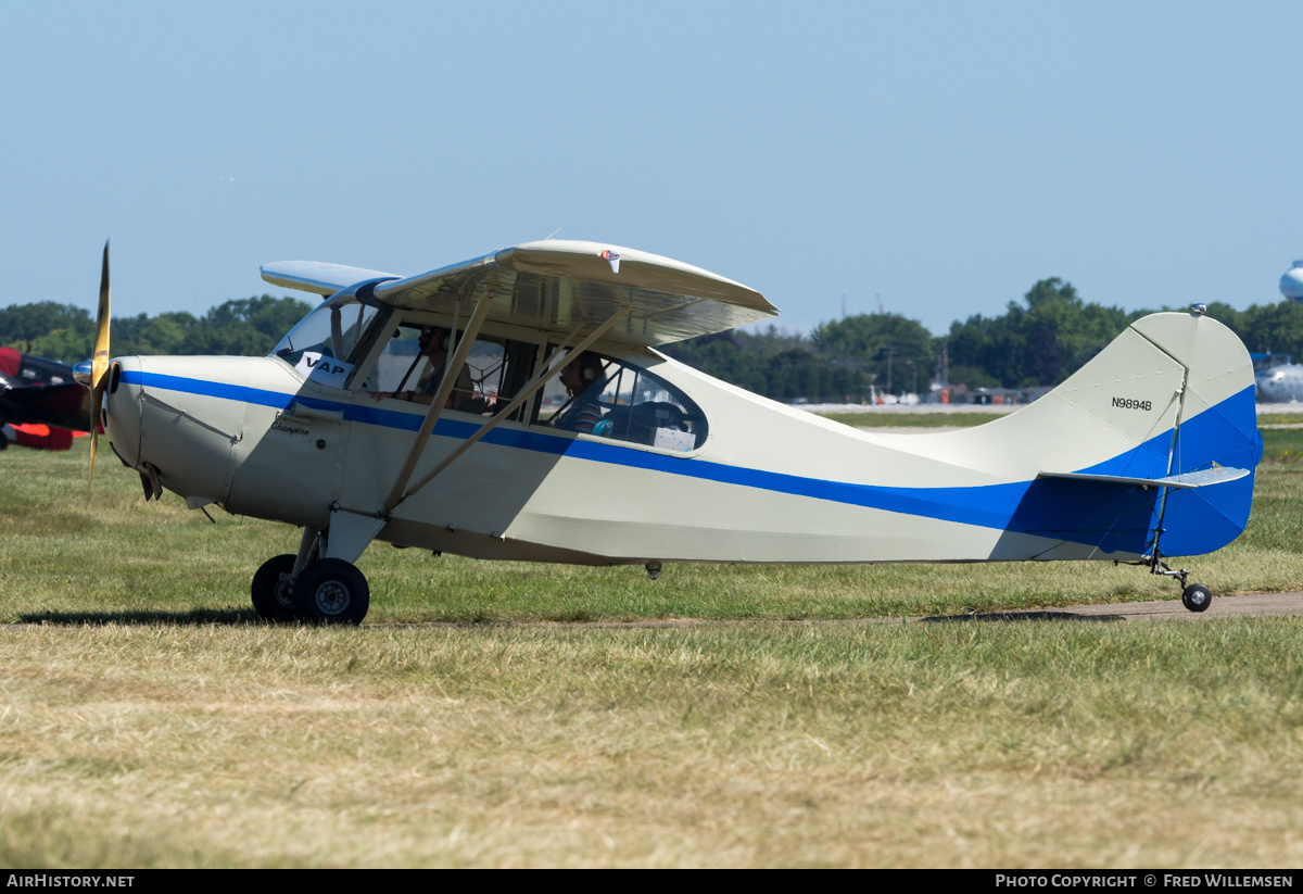 Aircraft Photo of N9894B | Champion 7FC Tri-Traveler | AirHistory.net #490789