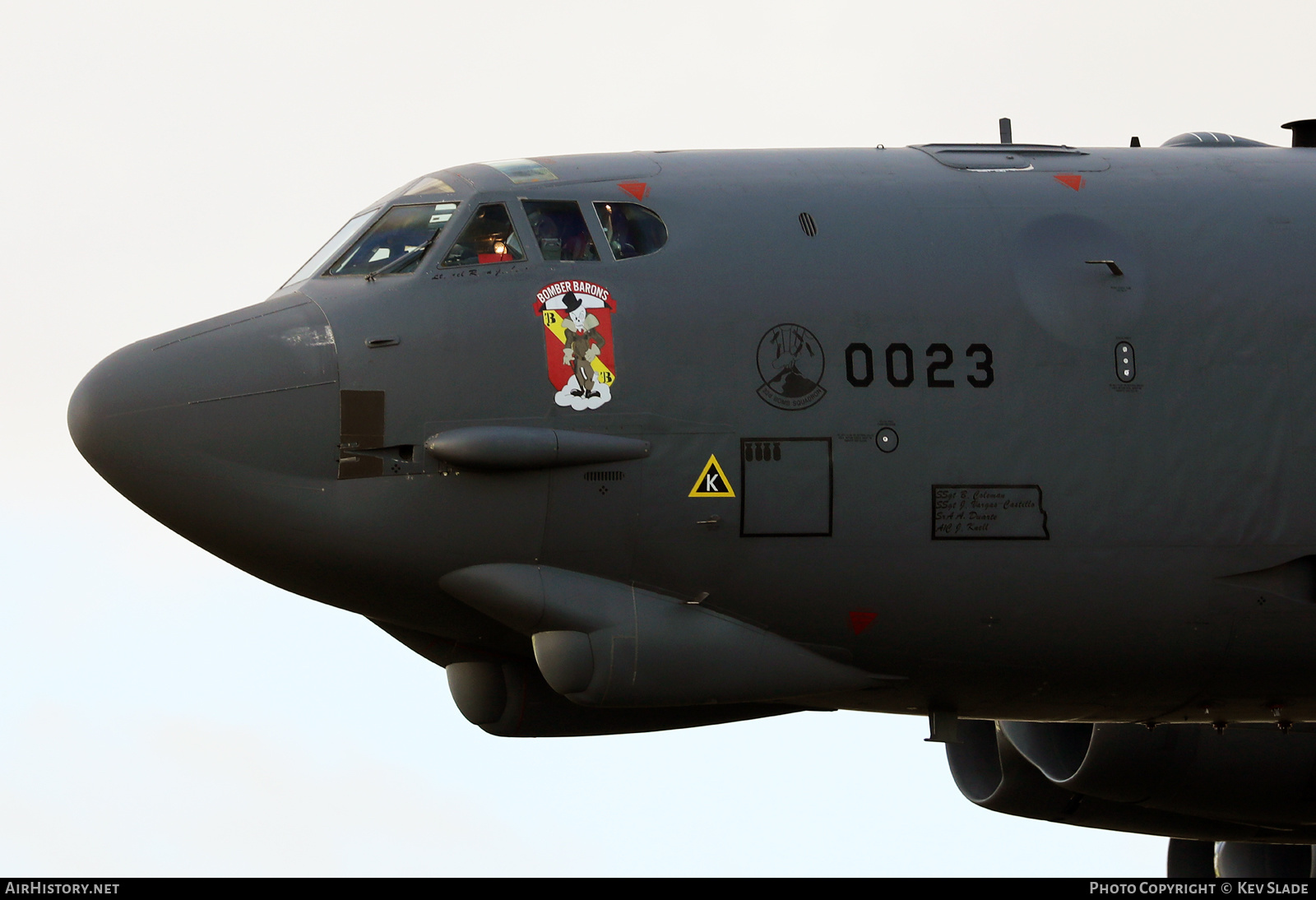 Aircraft Photo of 60-0023 | Boeing B-52H Stratofortress | USA - Air Force | AirHistory.net #490797