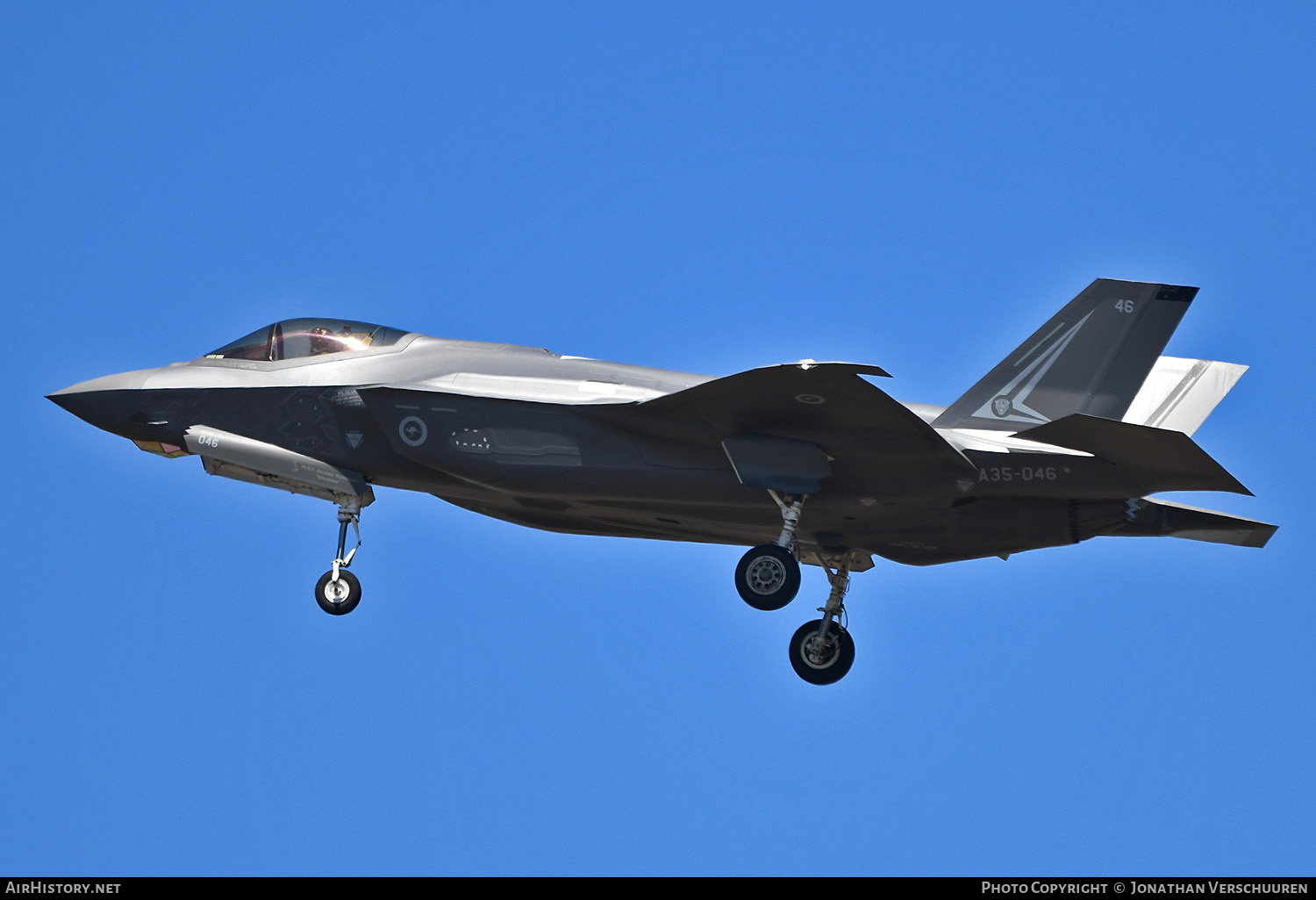 Aircraft Photo of A35-046 | Lockheed Martin F-35A Lightning II | Australia - Air Force | AirHistory.net #490799