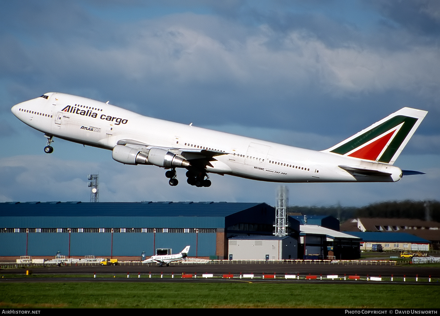 Aircraft Photo of N518MC | Boeing 747-243B(SF) | Alitalia Cargo | AirHistory.net #490802