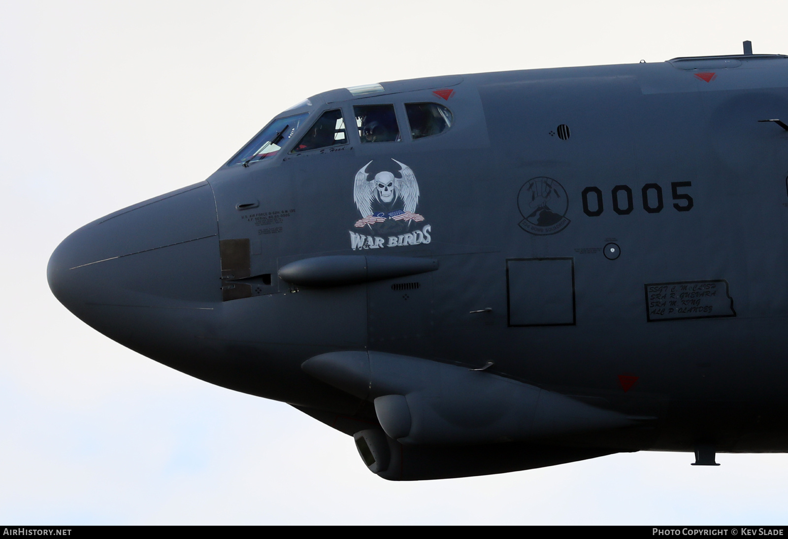 Aircraft Photo of 60-0005 | Boeing B-52H Stratofortress | USA - Air Force | AirHistory.net #490806