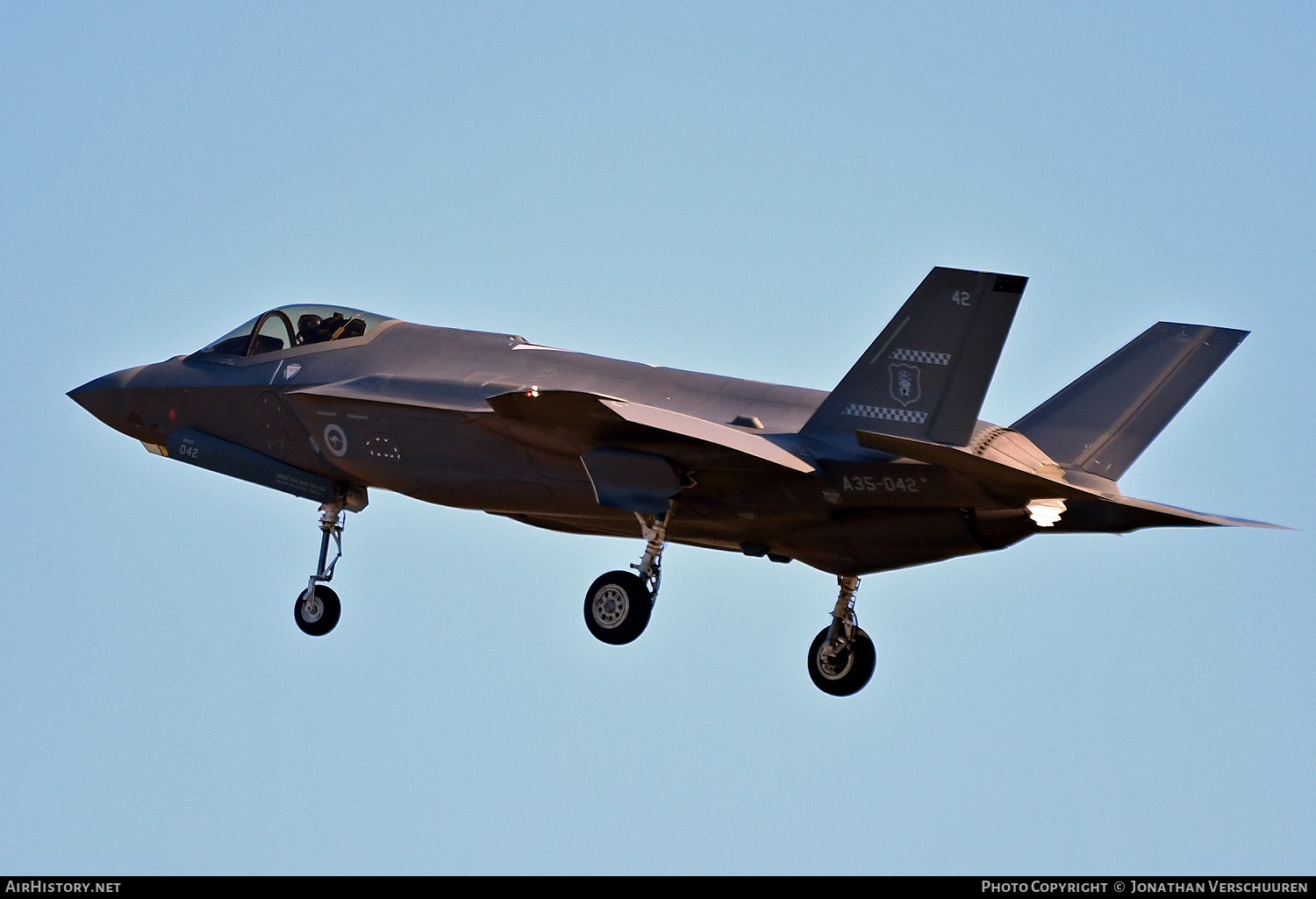 Aircraft Photo of A35-042 | Lockheed Martin F-35A Lightning II | Australia - Air Force | AirHistory.net #490807