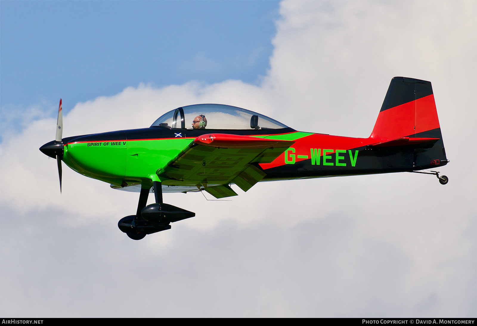 Aircraft Photo of G-WEEV | Van's RV-8 | AirHistory.net #490811