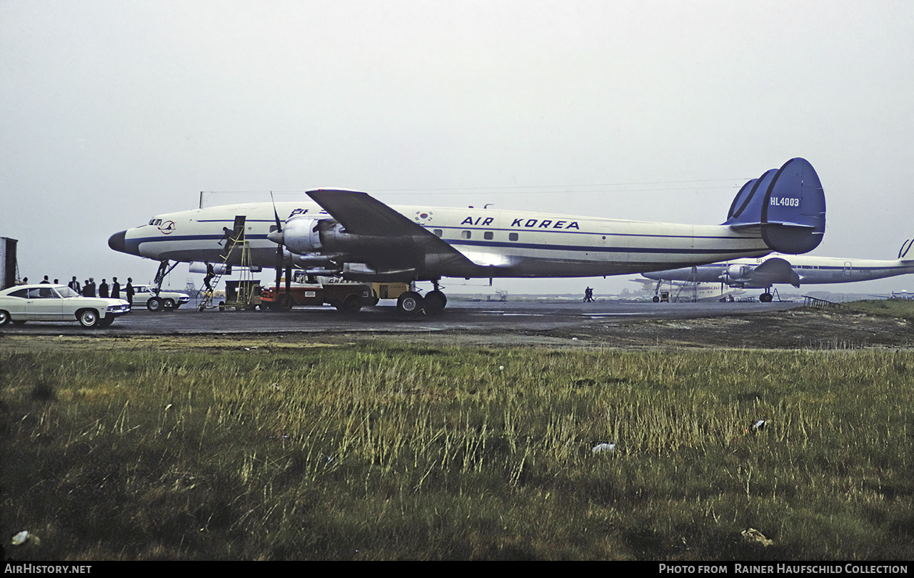 Aircraft Photo of HL4003 | Lockheed L-1649A Starliner | Air Korea | AirHistory.net #490816