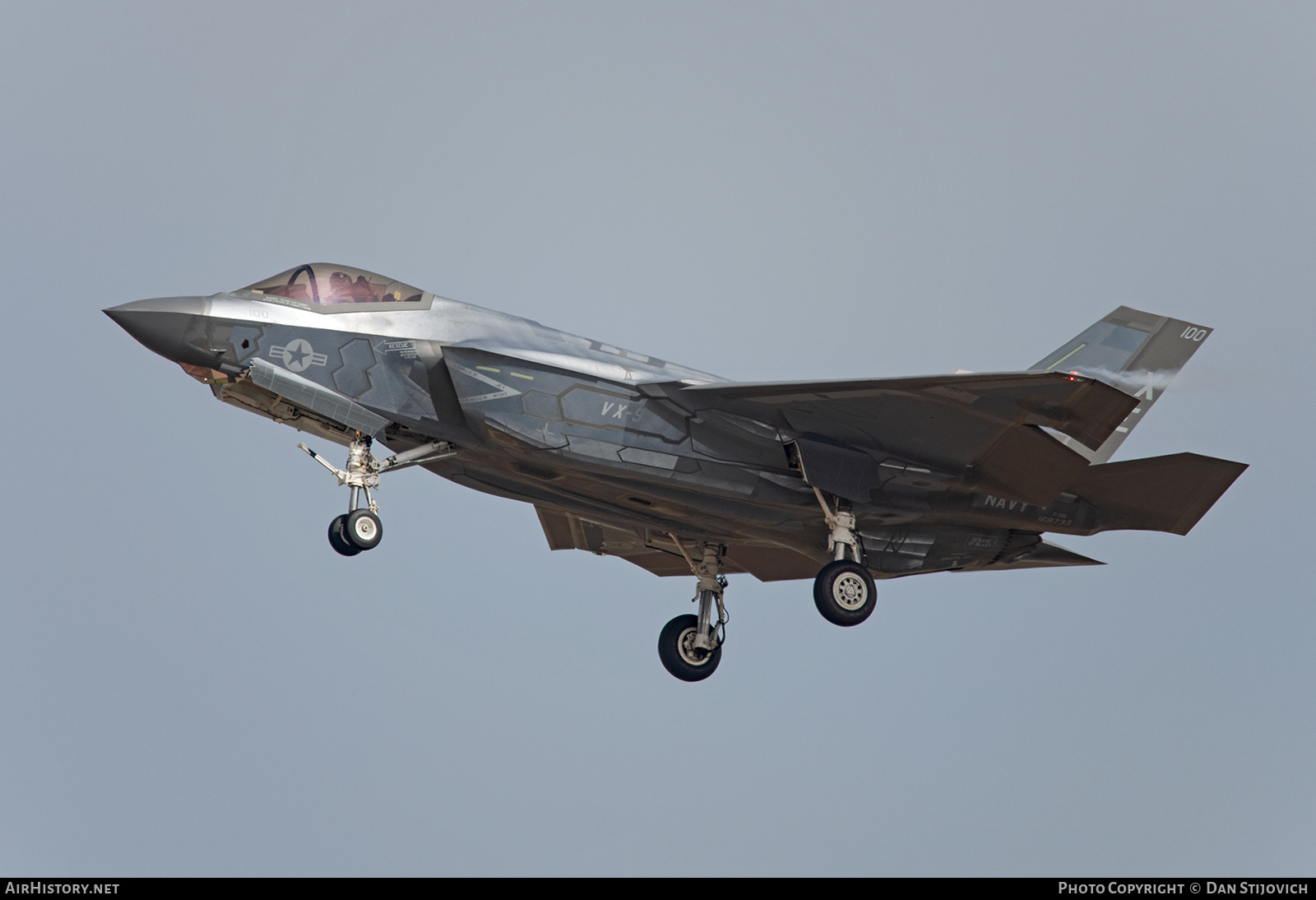 Aircraft Photo of 168733 | Lockheed Martin F-35C Lightning II | USA - Navy | AirHistory.net #490836