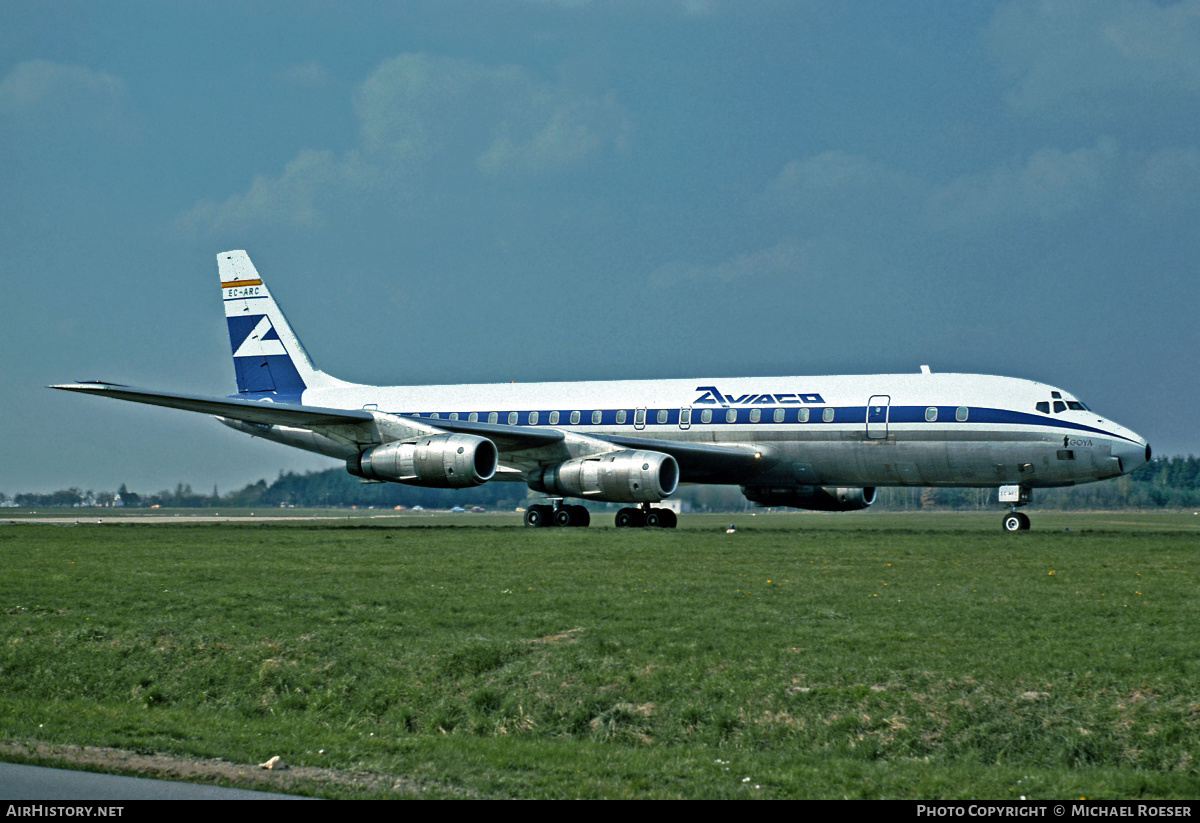 Aircraft Photo of EC-ARC | Douglas DC-8-52 | Aviaco | AirHistory.net #490844
