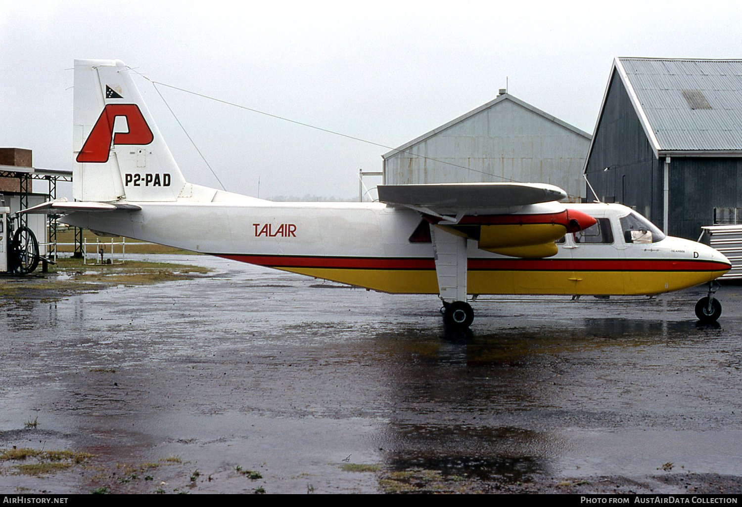 Aircraft Photo of P2-PAD | Britten-Norman BN-2A-20 Islander | Talair - Tourist Airline of Niugini | AirHistory.net #490850