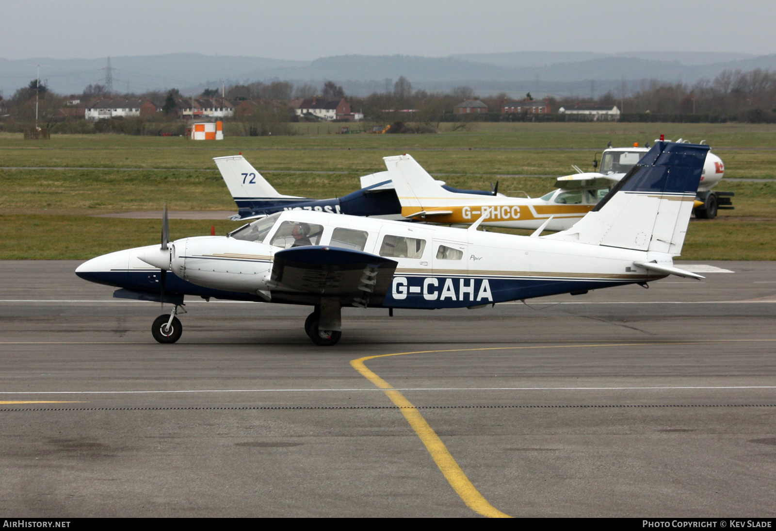 Aircraft Photo of G-CAHA | Piper PA-34-200T Seneca II | AirHistory.net #490853
