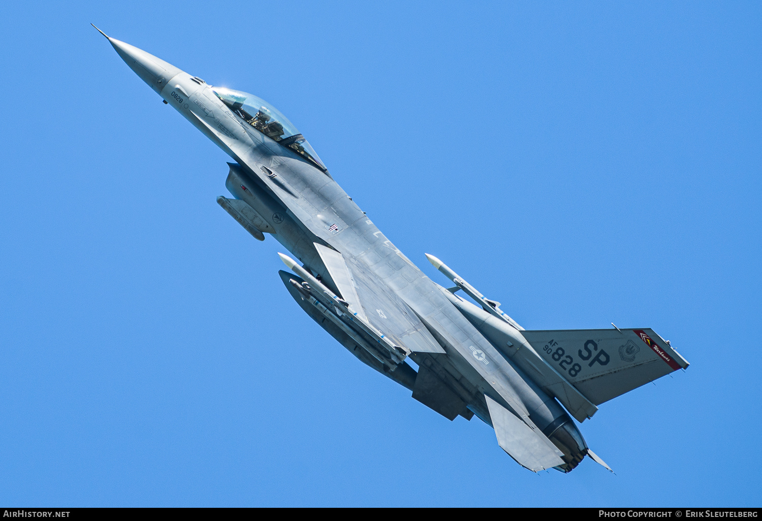 Aircraft Photo of 90-0828 / AF90-828 | General Dynamics F-16CM Fighting Falcon | USA - Air Force | AirHistory.net #490874