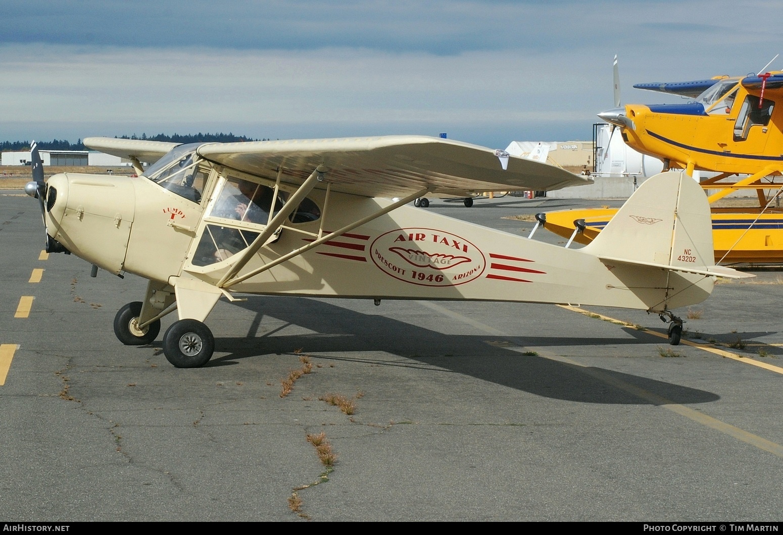Aircraft Photo of N43202 / NC43202 | Taylorcraft BC12-D | AirHistory.net #490878