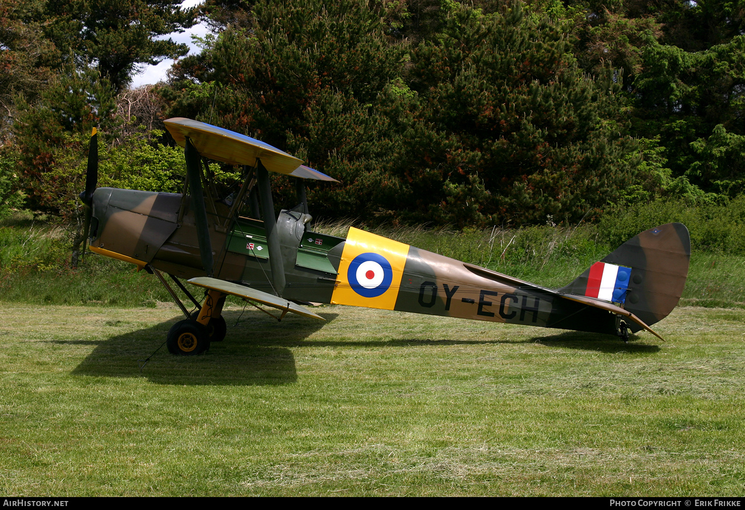 Aircraft Photo of OY-ECH | De Havilland D.H. 82A Tiger Moth II | UK - Air Force | AirHistory.net #490907
