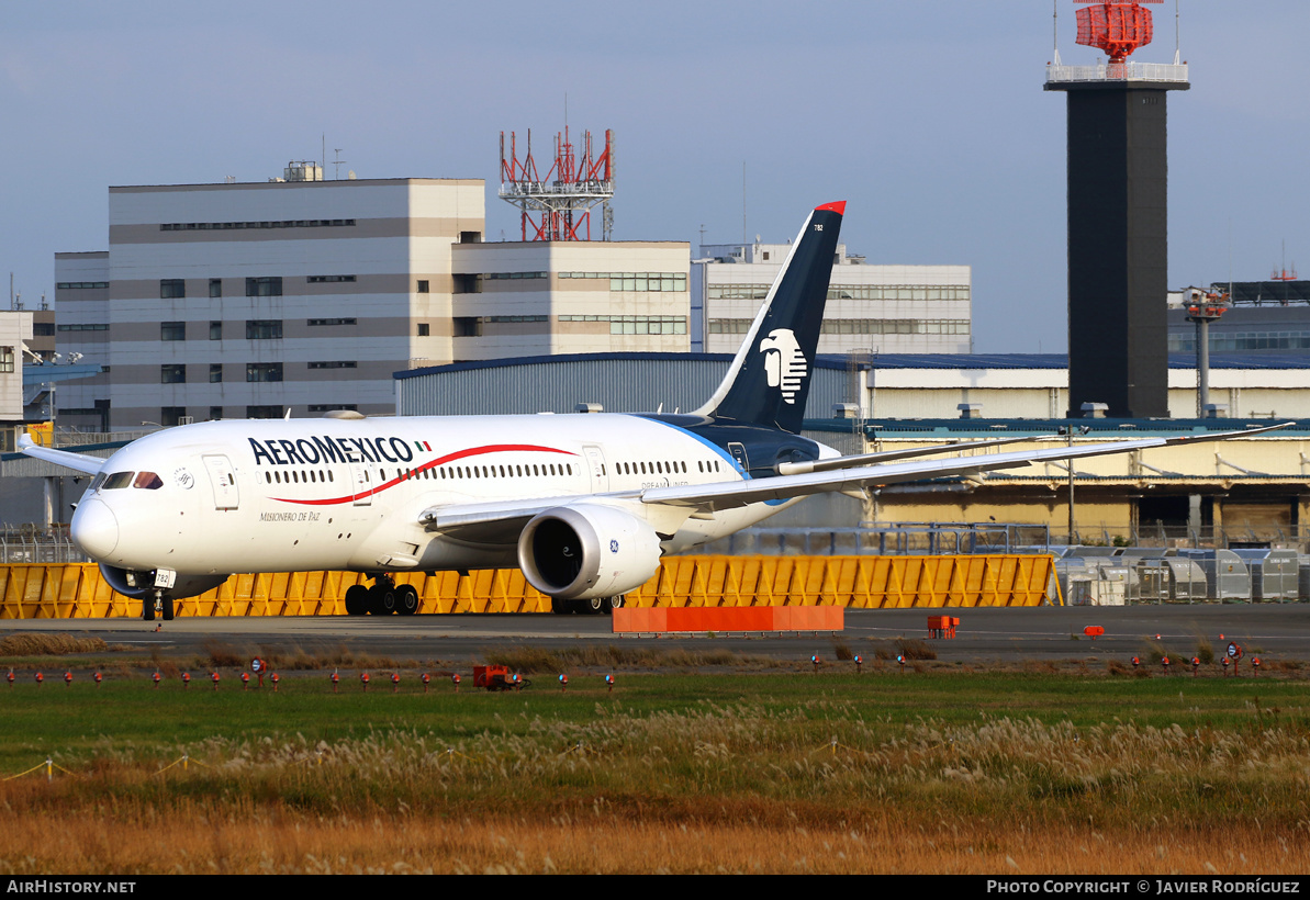 Aircraft Photo of N782AM | Boeing 787-8 Dreamliner | AeroMéxico | AirHistory.net #490945