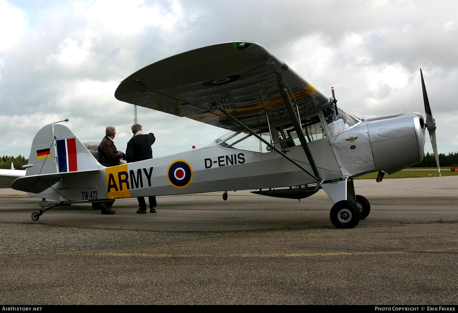 Aircraft Photo of D-ENIS / TW743 | Auster 5 | UK - Army | AirHistory.net #490946