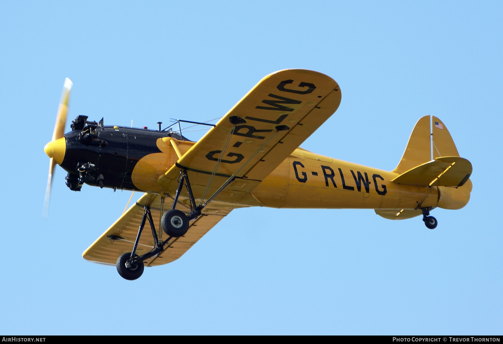 Aircraft Photo of G-RLWG | Ryan PT-22 Recruit (ST3KR) | AirHistory.net #490952