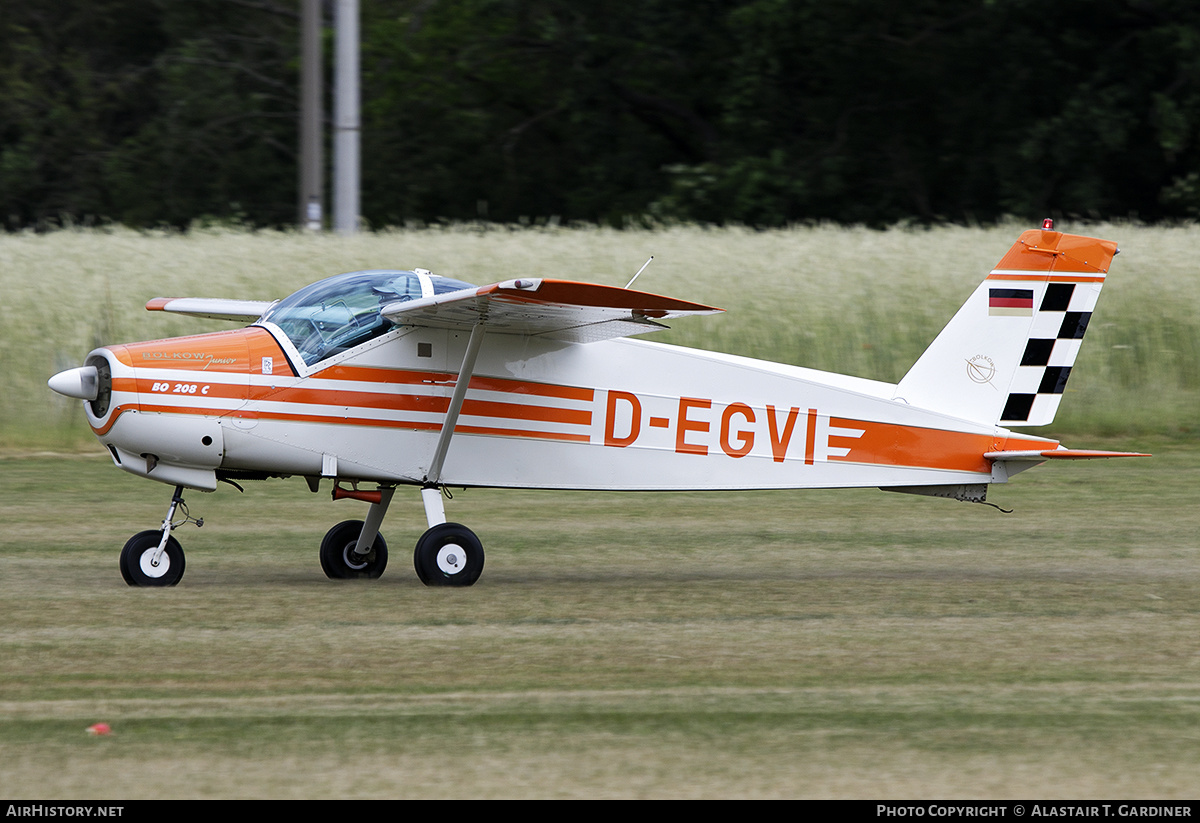Aircraft Photo of D-EGVI | Bölkow Bo-208C Junior | AirHistory.net #490967