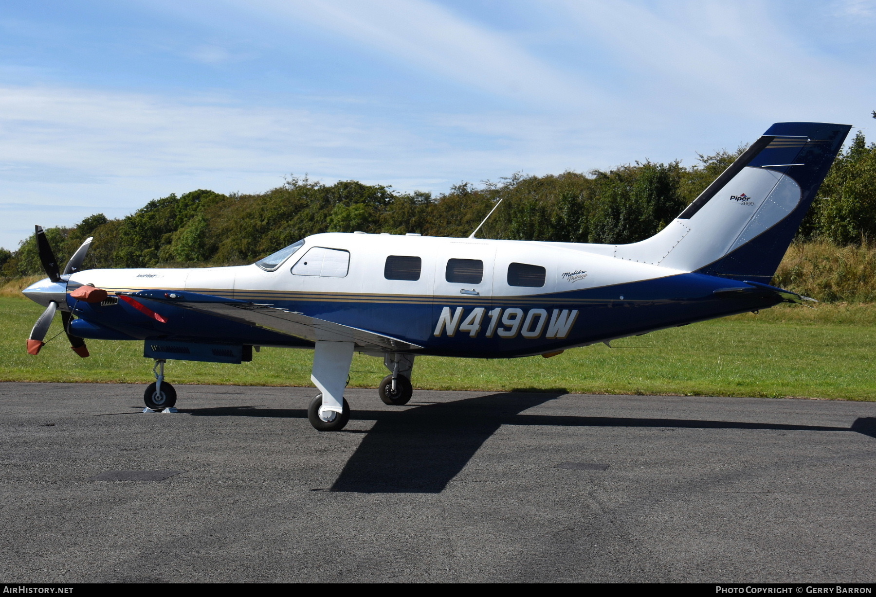 Aircraft Photo of N4190W | Piper PA-46-350P Malibu Mirage/Jetprop DLX | AirHistory.net #490982