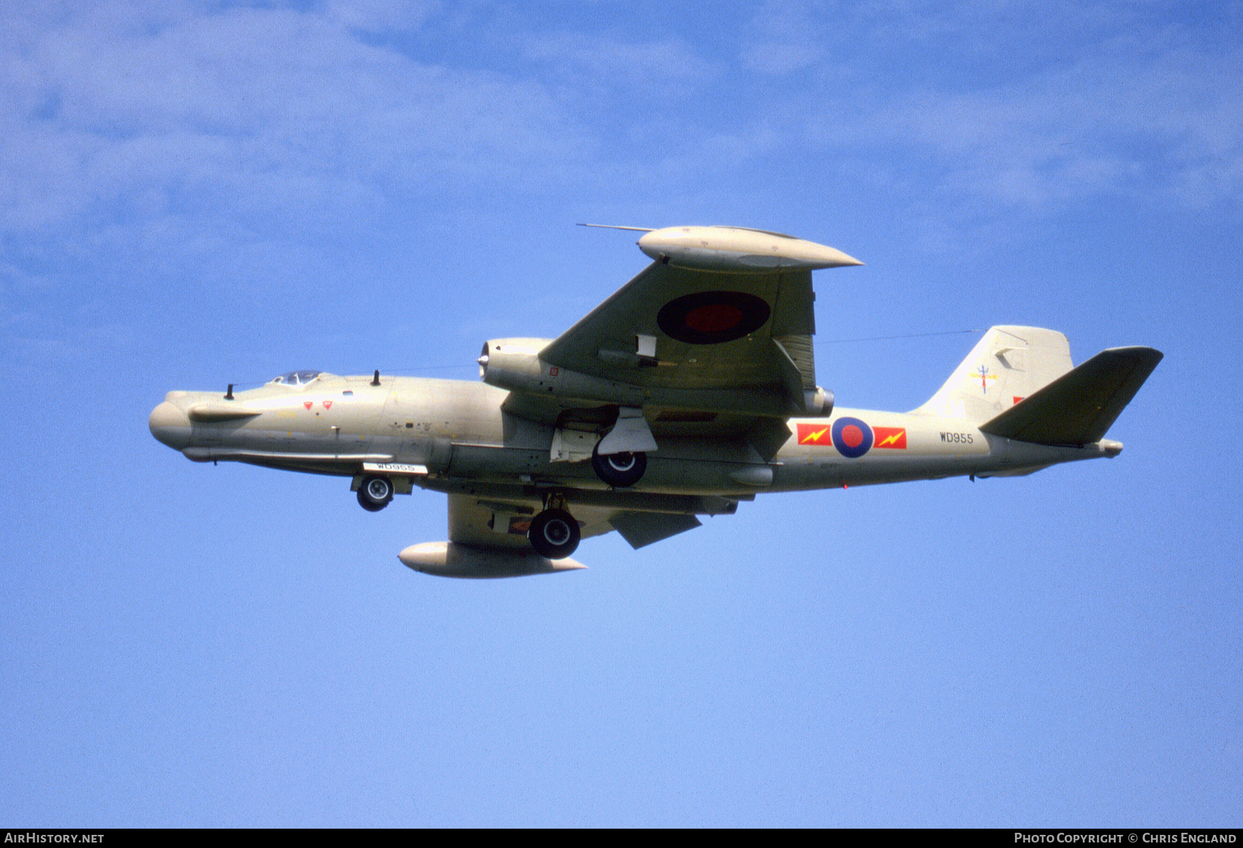 Aircraft Photo of WD955 | English Electric Canberra T17A | UK - Air Force | AirHistory.net #490988
