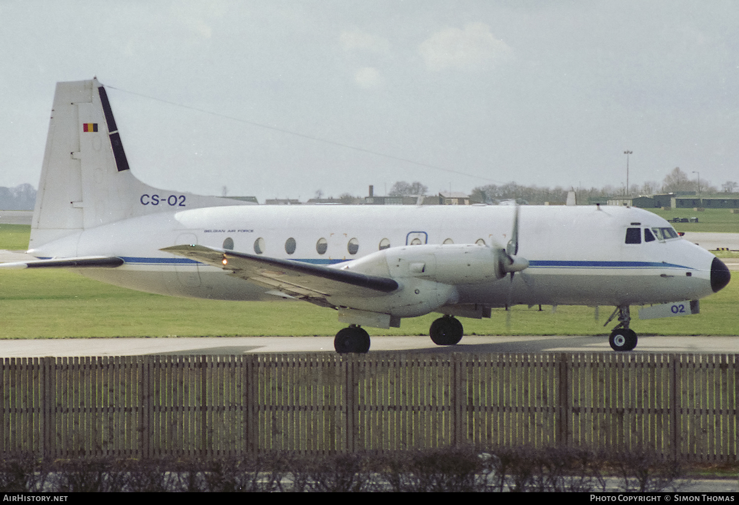 Aircraft Photo of CS-02 | Hawker Siddeley HS-748 Srs2A/288LFD | Belgium - Air Force | AirHistory.net #490991