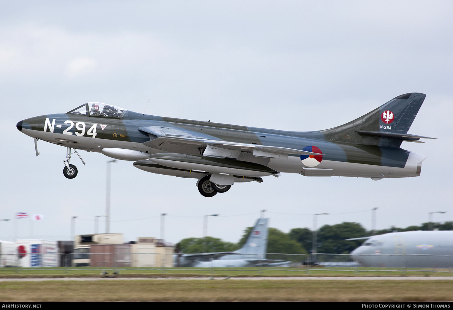 Aircraft Photo of G-KAXF / N-294 | Hawker Hunter F6A | Netherlands - Air Force | AirHistory.net #490997