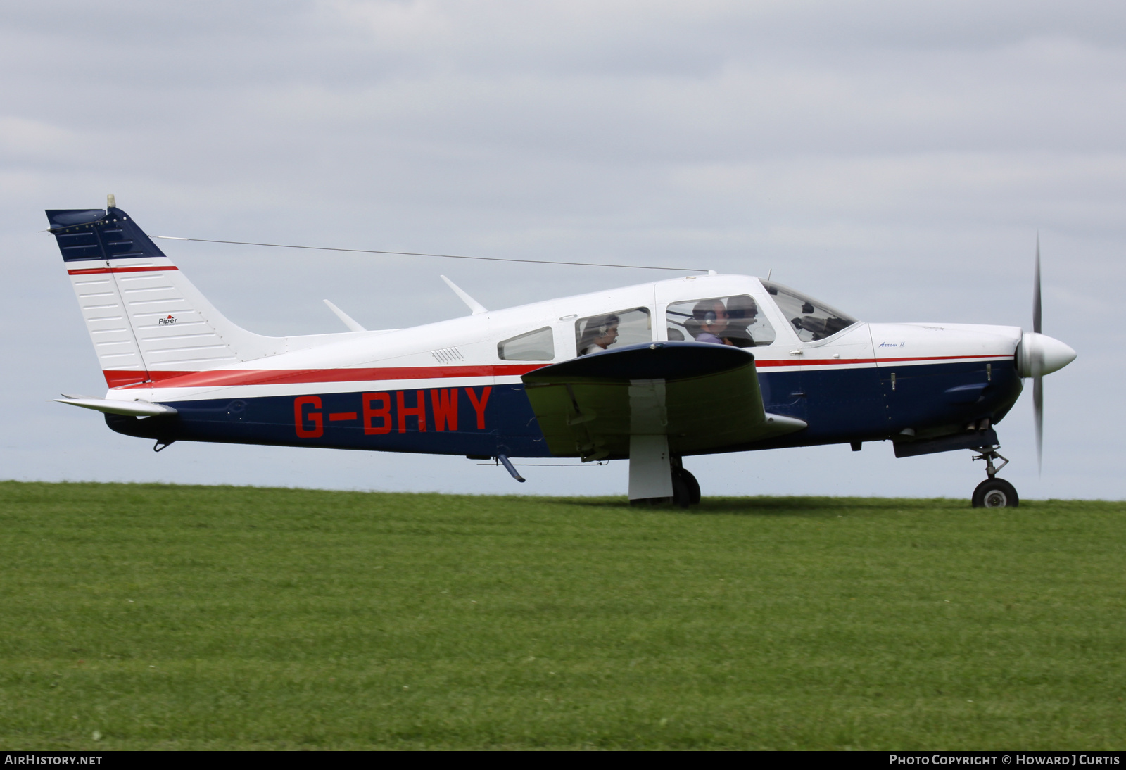 Aircraft Photo of G-BHWY | Piper PA-28R-200 Cherokee Arrow II | AirHistory.net #491001