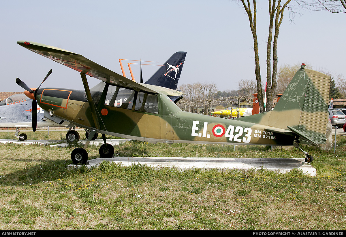 Aircraft Photo of MM57195 | SIAI-Marchetti SM-1019A | Italy - Army | AirHistory.net #491008