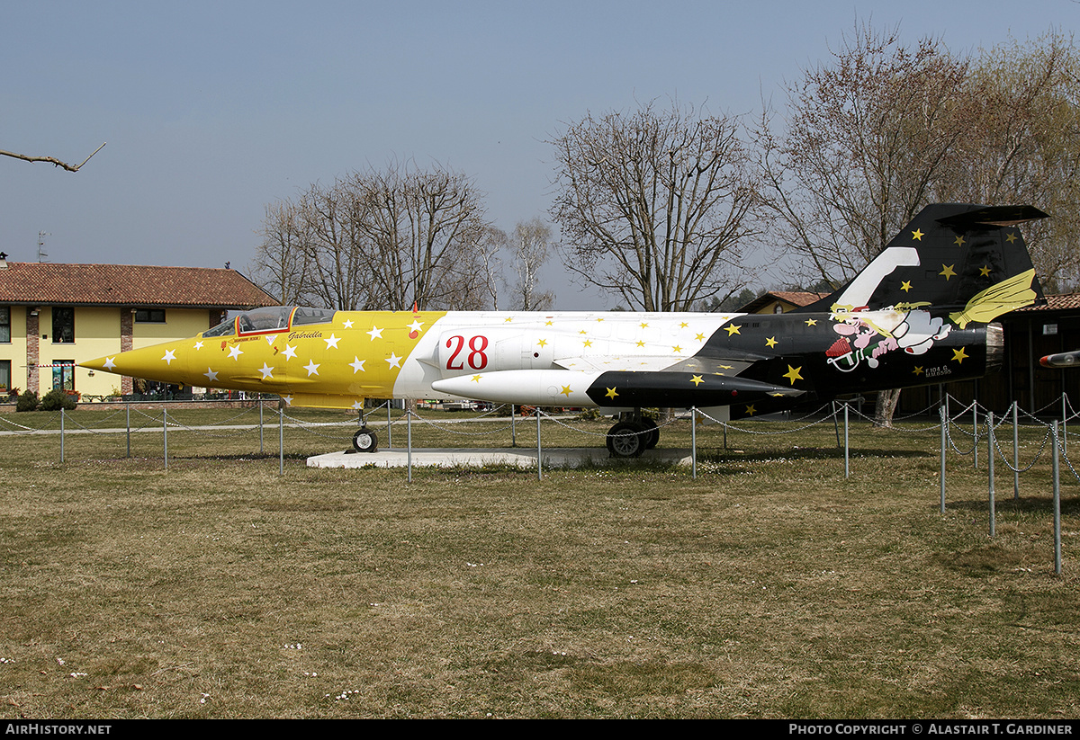Aircraft Photo of MM6595 | Lockheed RF-104G Starfighter | Italy - Air Force | AirHistory.net #491028