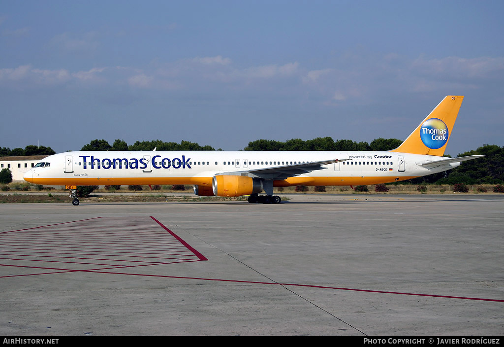 Aircraft Photo of D-ABOE | Boeing 757-330 | Thomas Cook Airlines | AirHistory.net #491051